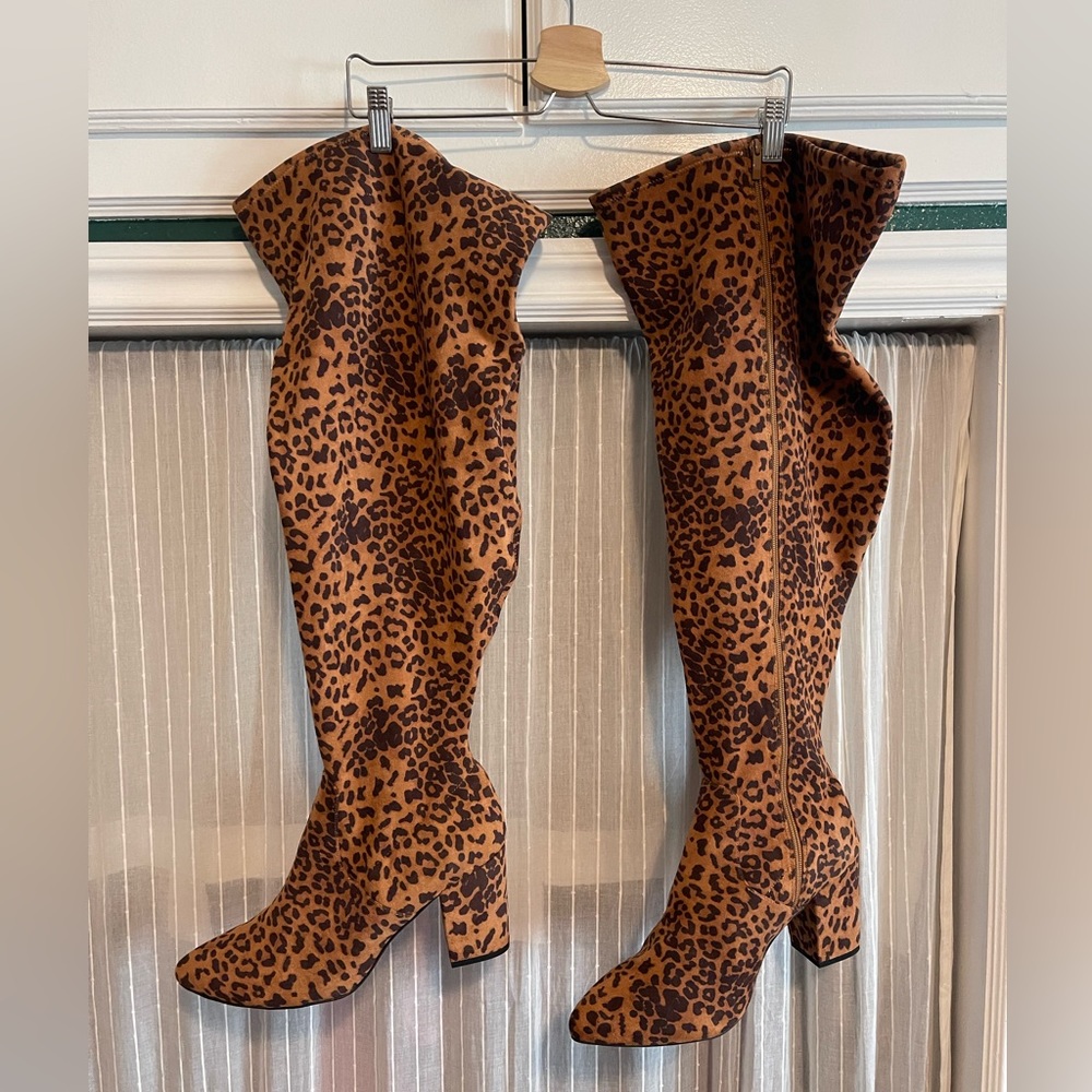 Pointed Toe Over-The-Knee Boot